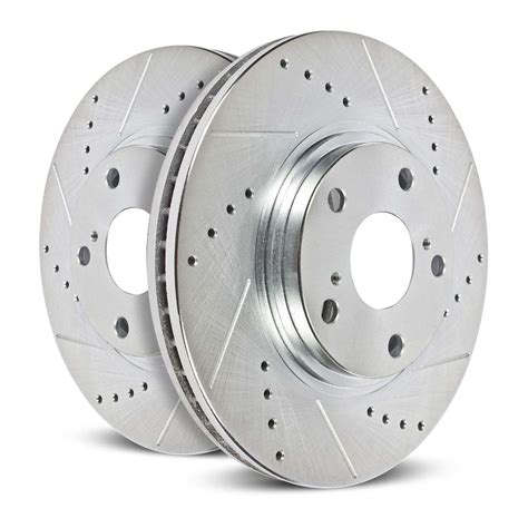 drilled and slotted rotors